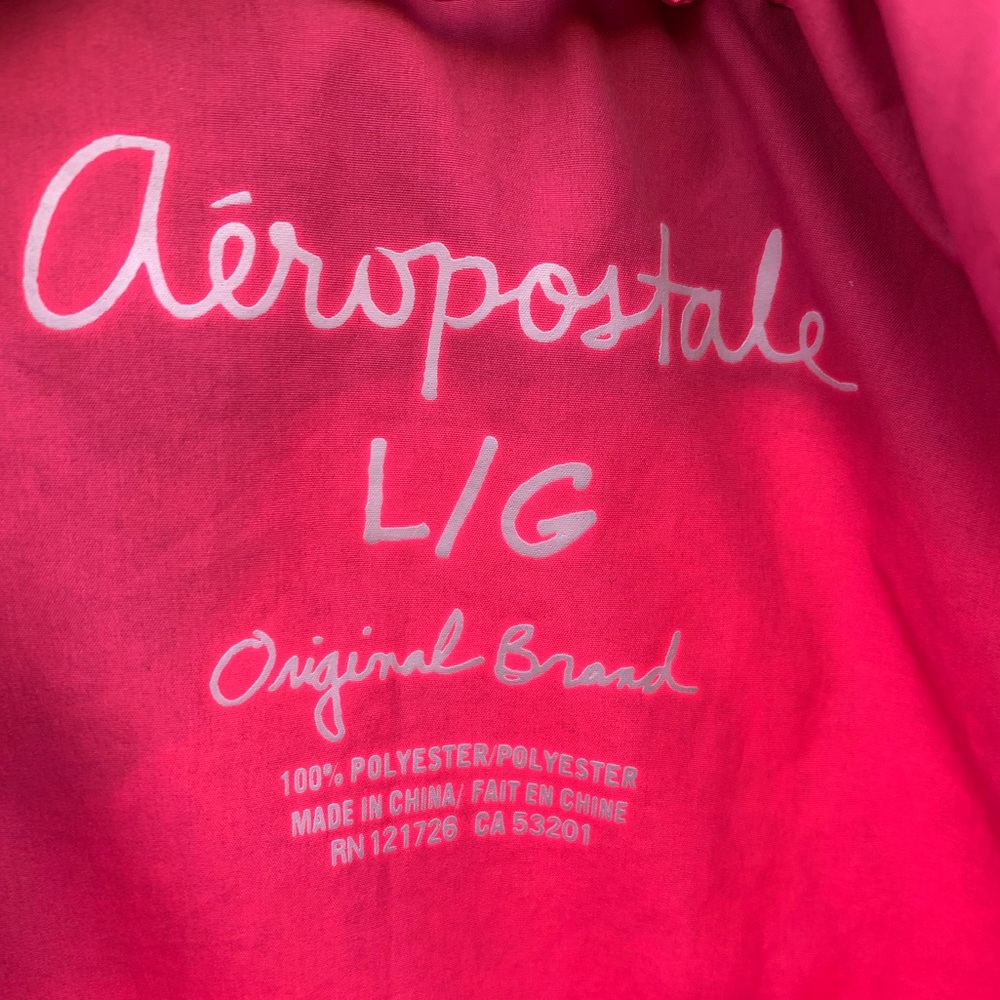 🌺MAKE OFFER🌺Aeropostale hooded windbreaker🌺 - Picture 4 of 4